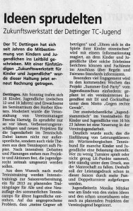 Zeitungsbericht